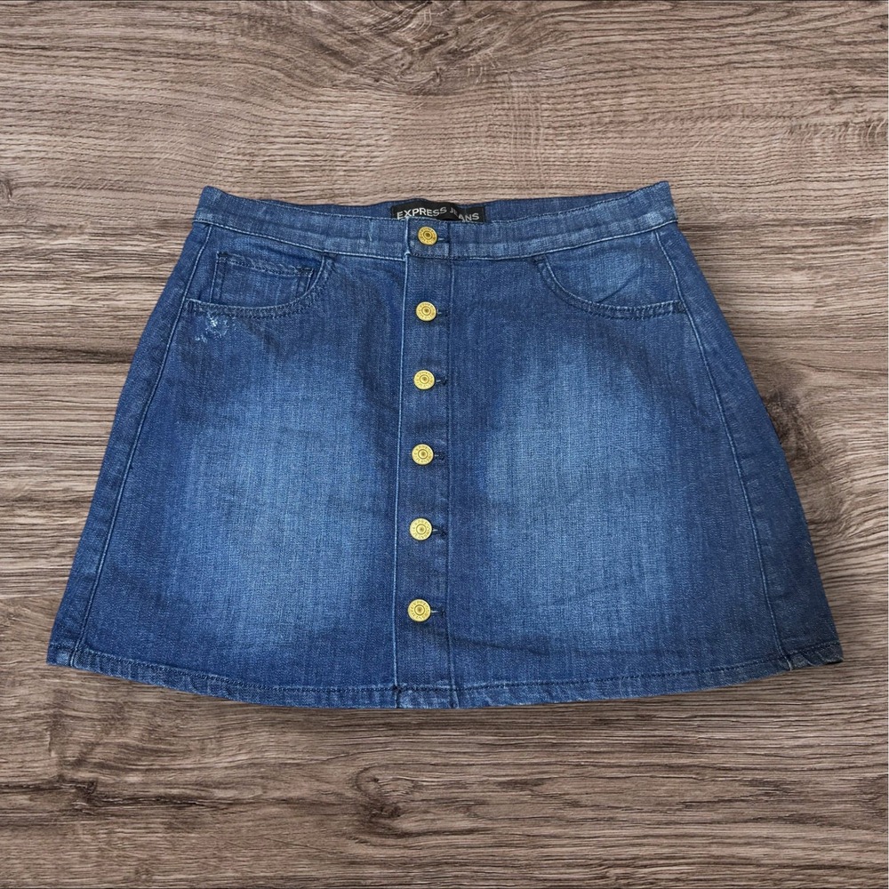 Express Denim Skirt | Size 8